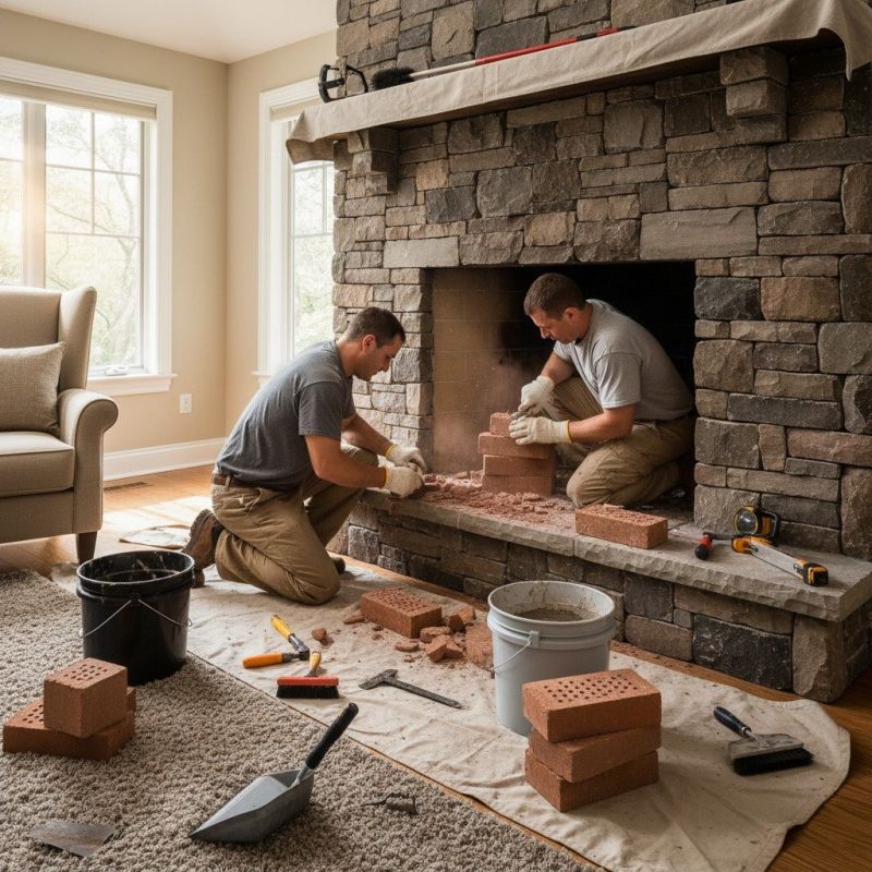 Fireplace Hearth Installation
