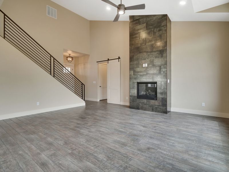 Fireplace Hearth Installation detail