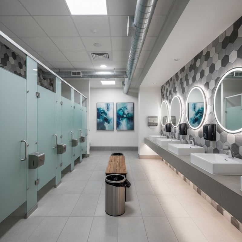Industrial Bathroom Renovation in Denver, CO